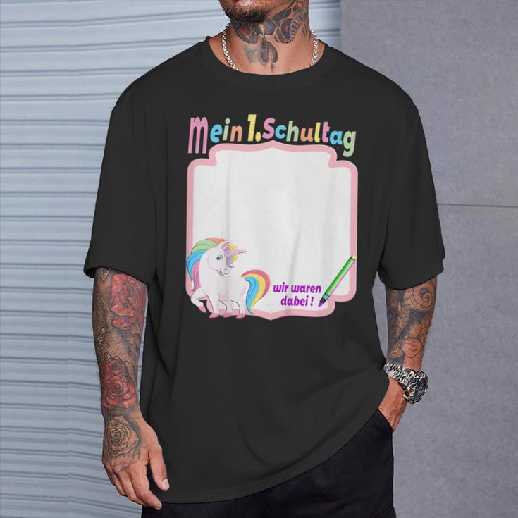 First Day Of School 2021 Guest Book Unicorn Unicon T-Shirt Gifts for Him