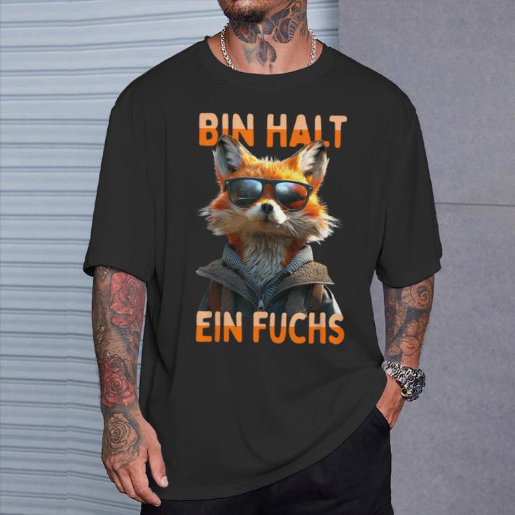 Fuchspruch Bin Halt Ein Fuchs Fuchsliebhaberchlau Füchse T-Shirt Geschenke für Ihn