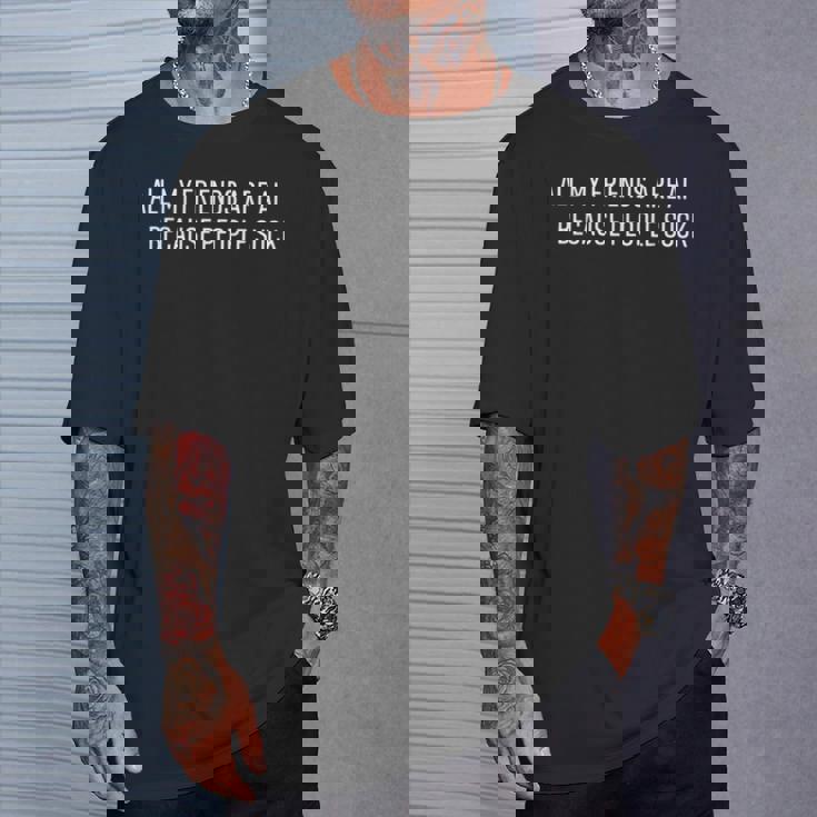 Ai All My Friends Are Ai Because Peopleuck Tシャツ 彼への贈り物