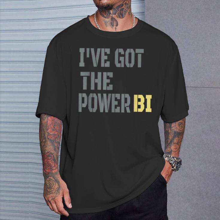 I Have Got The Power Biギフトに最適 Tシャツ 彼への贈り物
