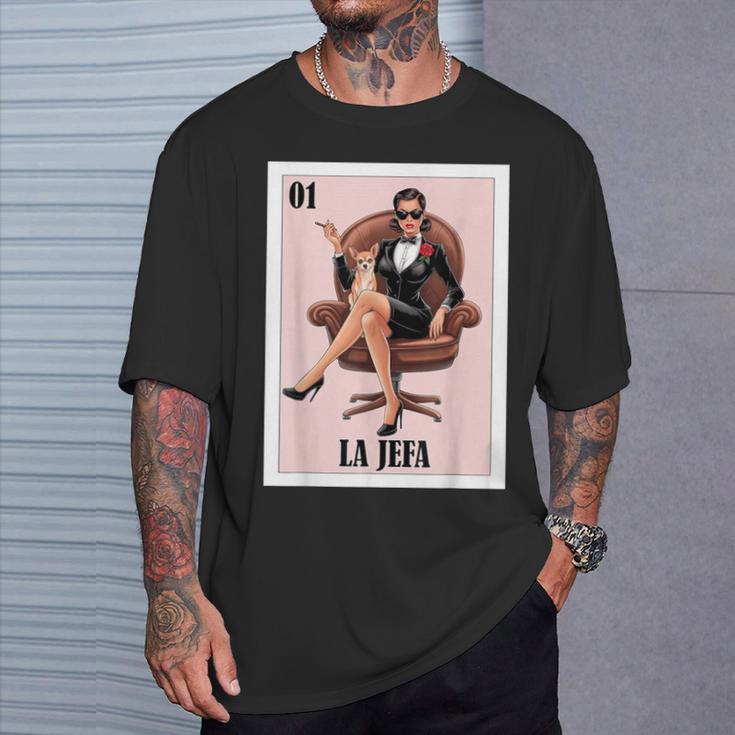 Mexican For Chihuahua Moms La Jefa T-Shirt Gifts for Him Mexican For Chihuahua Moms La Jefa T-Shirt Gifts for Him