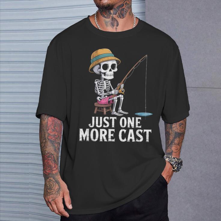 keleton Fishing Just More キャスト引用 Tシャツ 彼への贈り物