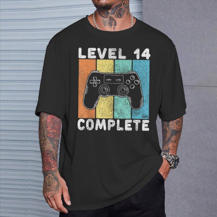 Gamer 14 Cumpleaños Regalo Para Niños 14 Años Camiseta unisex Regalos para él