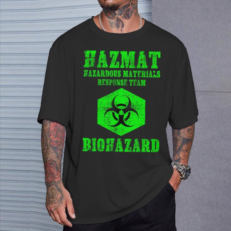 Green Biohazard 危険物 コスチューム キッズ メンズ Tシャツ 彼への贈り物