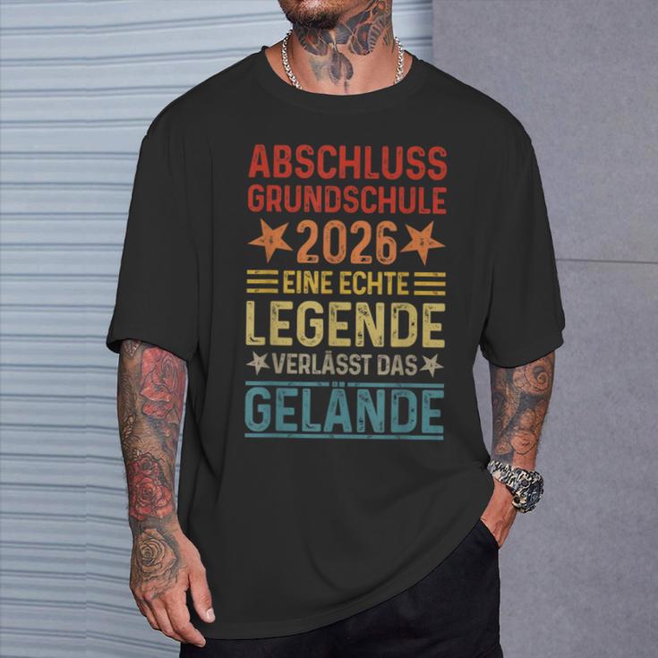 Grundschule Abschluss 2026 Eine Legendeerlässt Das Gelände T-Shirt Geschenke für Ihn