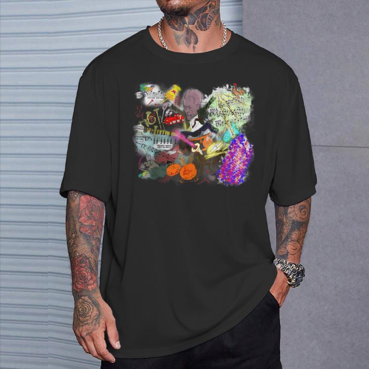Gustav Mahler シンフォニー クラシカルミュージシャンを導く Tシャツ 彼への贈り物