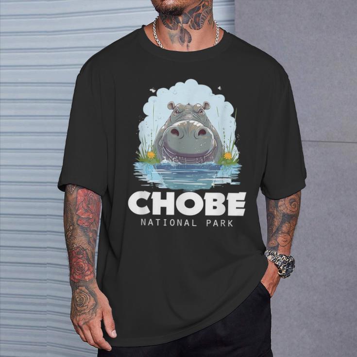 Hippo アフリカンサファリ チョベ国立公園 お土産 Tシャツ 彼への贈り物