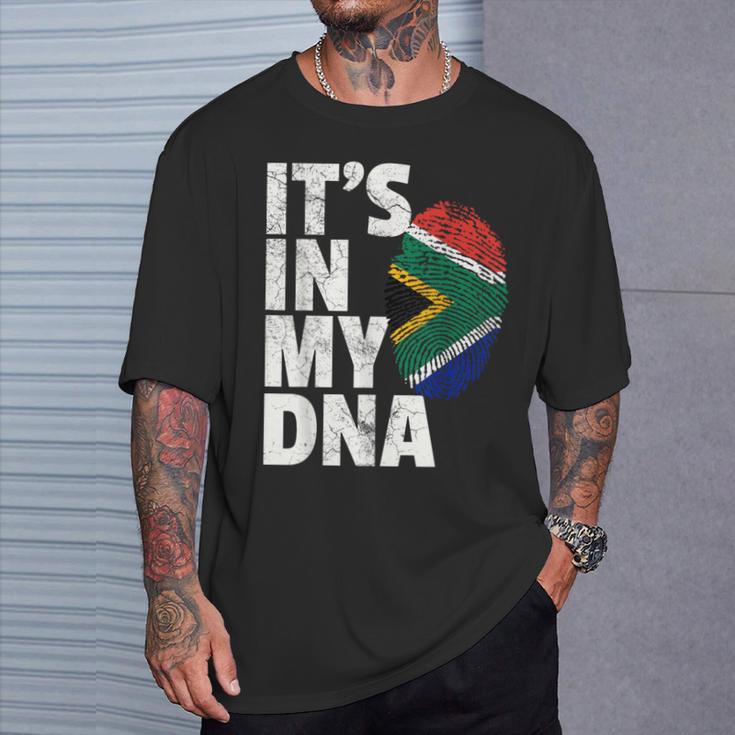 It's In My Dnaouth African Africa FlagTシャツ 彼への贈り物