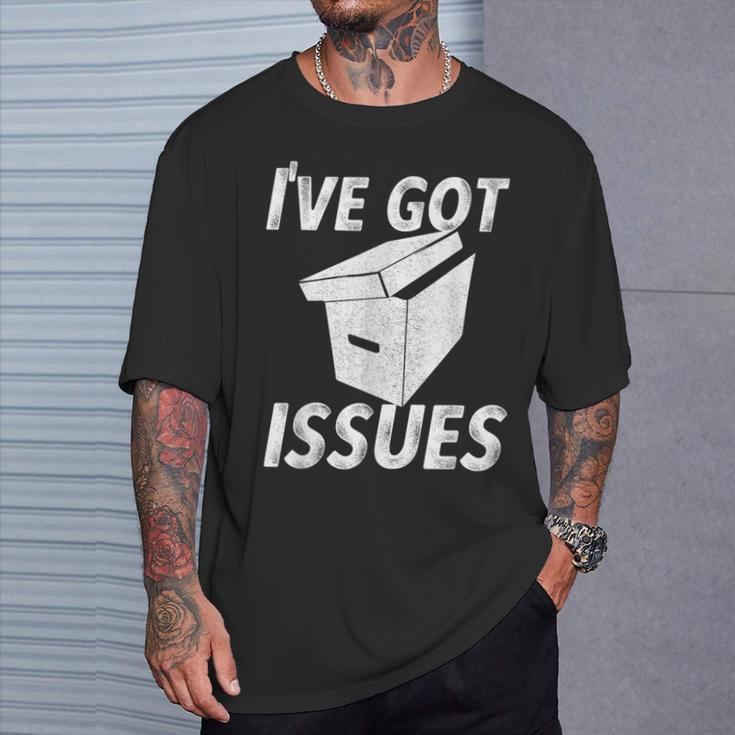 I'Ve Got IssuesShirt For Comic Book Collector T-Shirt Gifts for Him I'Ve Got IssuesShirt For Comic Book Collector T-Shirt Gifts for Him