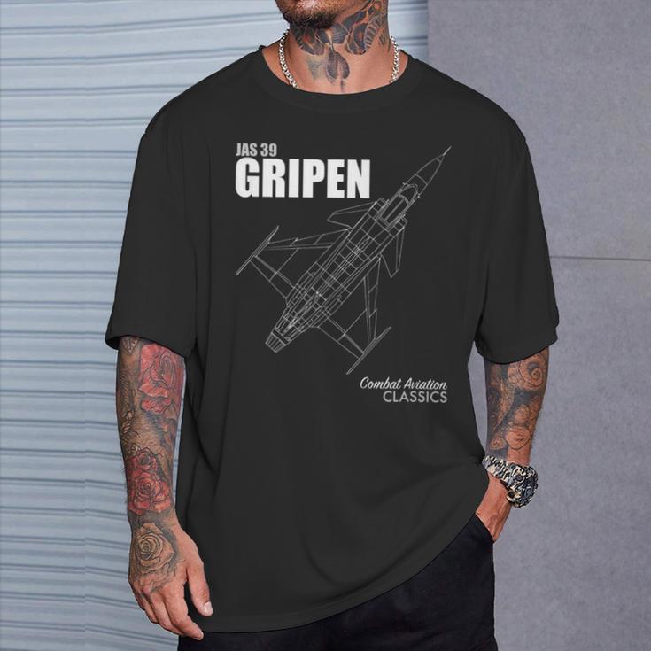 Jas 39 グリペン Tシャツ 彼への贈り物