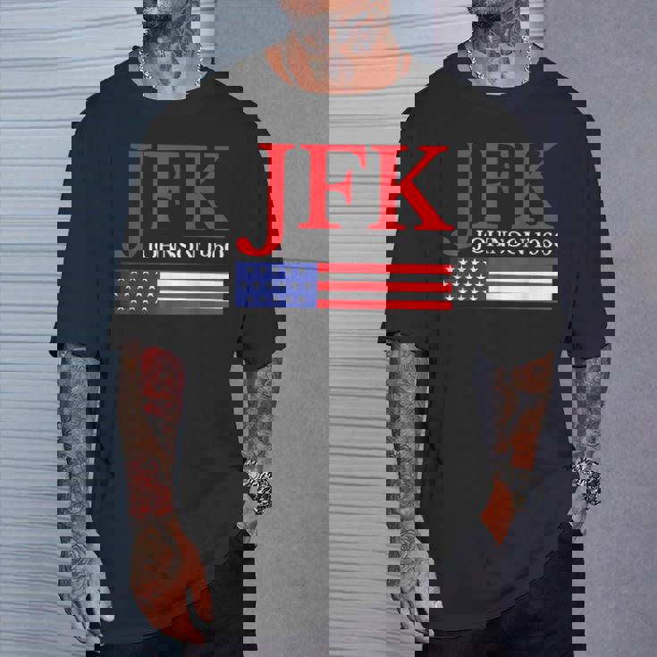 Jfk ヴィンテージ 政治 ジョン F ケネディ ジョンソン 1960 Tシャツ 彼への贈り物