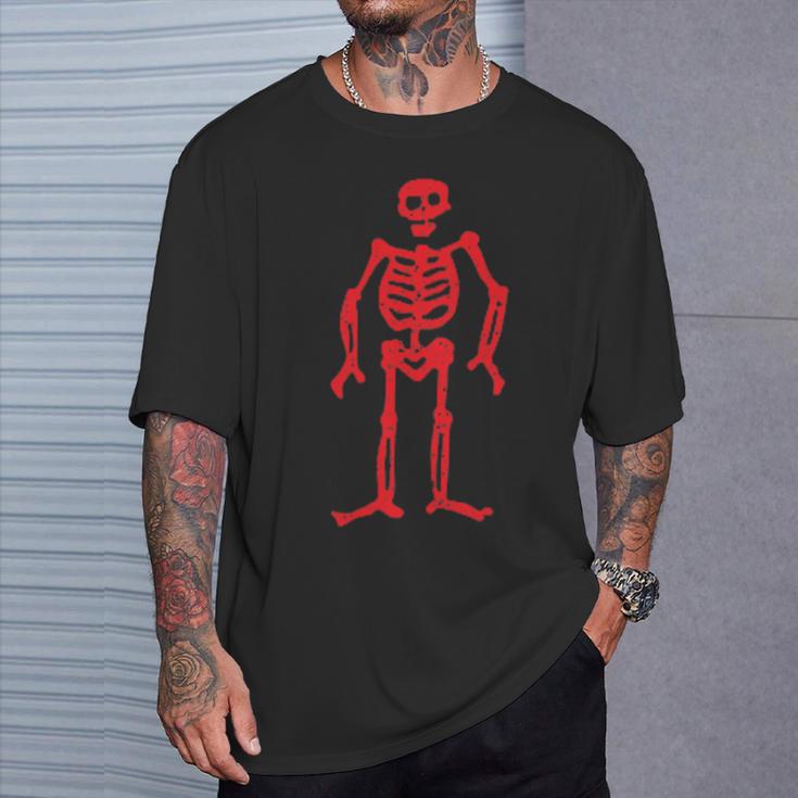 Jolly Roger 海賊旗 レッドスケルトン エドワードロー Tシャツ 彼への贈り物