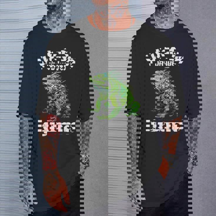 Just A Girl Who Loves イグアナ Tシャツ 彼への贈り物