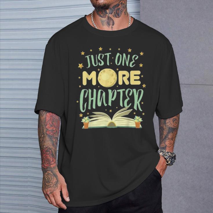 Just One More Chapter Book T-Shirt Gifts for Him