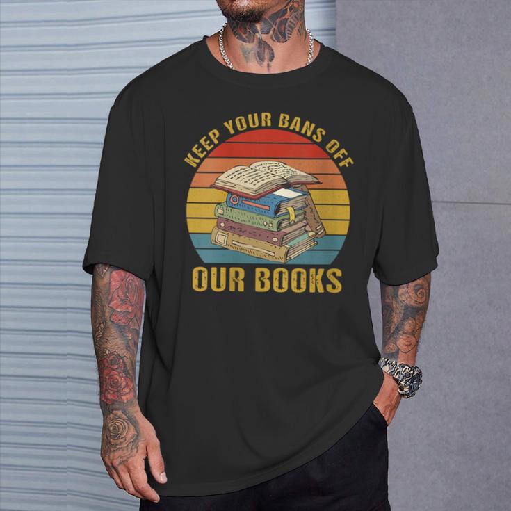 Keep Your Bans Off Our Books Booker Apparel T-Shirt Gifts for Him