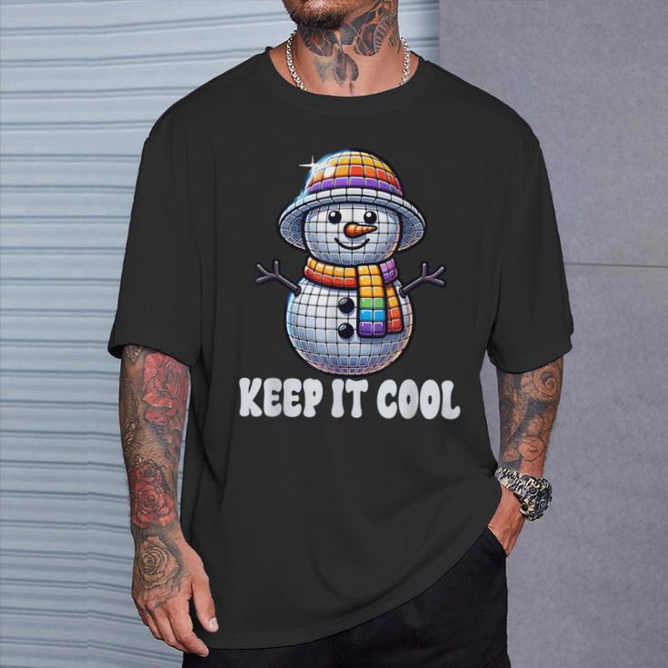 Keep It Cool Disconowman Retro Funky Holidayibes Tシャツ 彼への贈り物