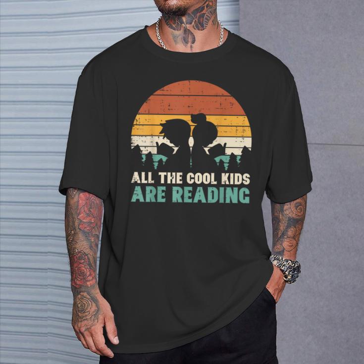 All Kids Are Reading Retro Read Book Lover Boys Girls Small T-Shirt Gifts for Him All Kids Are Reading Retro Read Book Lover Boys Girls Small T-Shirt Gifts for Him