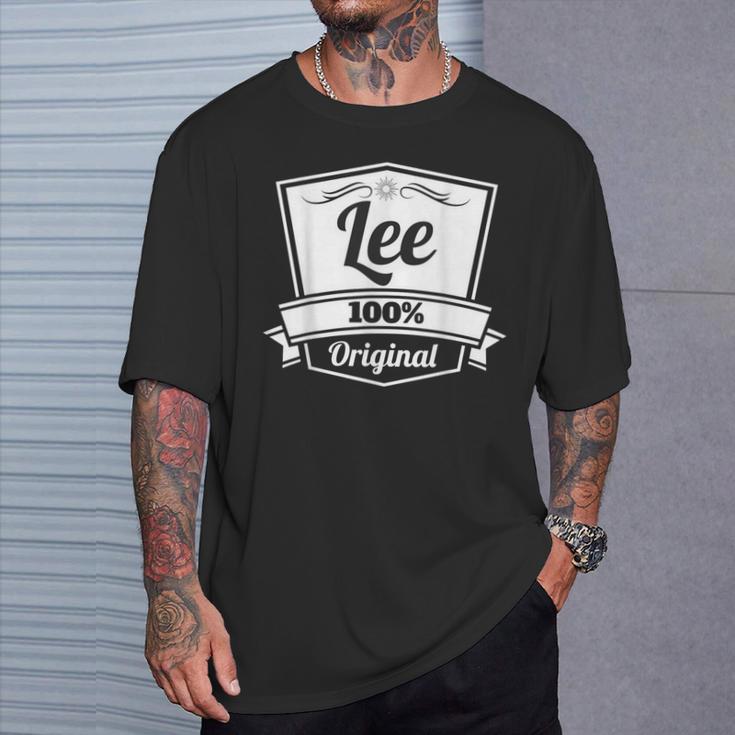 Lee ギフトシャツLee 名前入りバースデーtシャツ Tシャツ 彼への贈り物