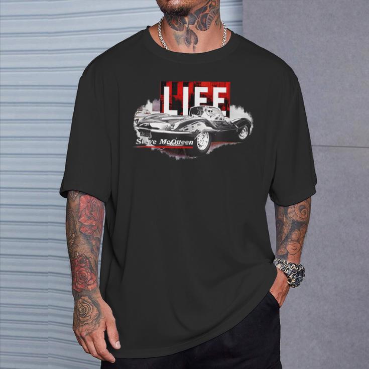 Life Picture Collection _ スティーブ マックイーン3 Tシャツ 彼への贈り物
