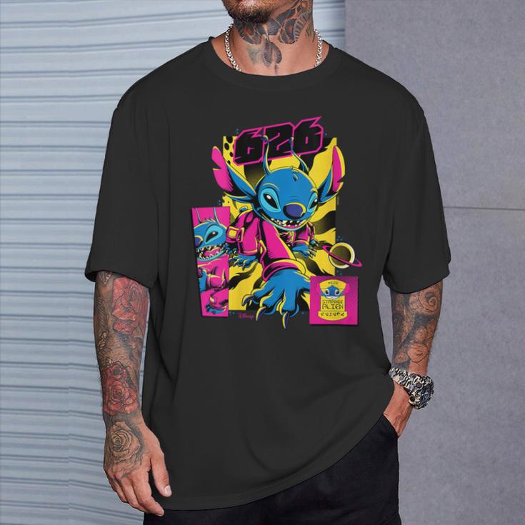 Lilo And Stitch 626 Outerspace Alien Comic Book Page T-Shirt Gifts for Him