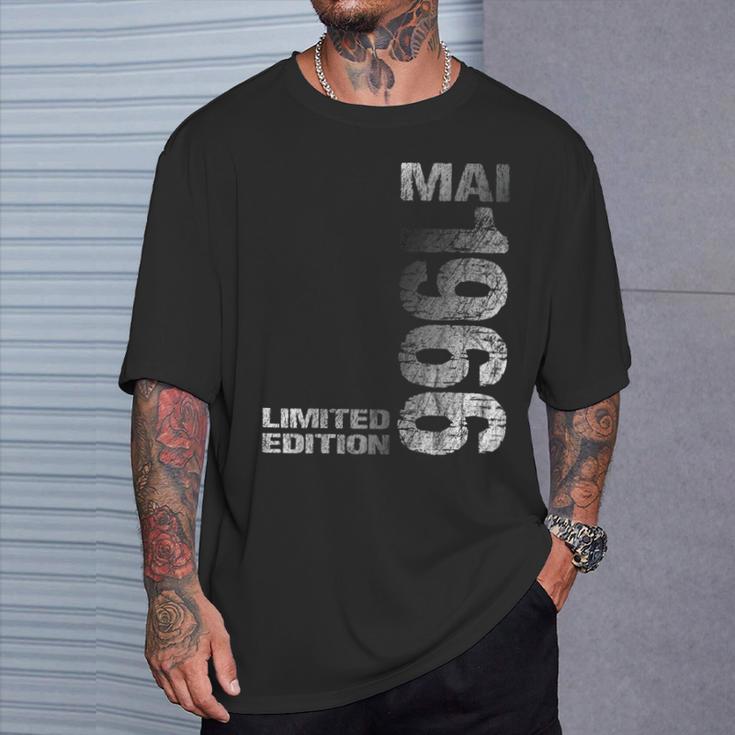 Limited Edition Mai 1966 Mann Frau 60 Geburtstag T-Shirt Geschenke für Ihn