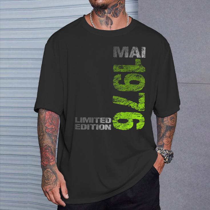 Limited Edition Mai 1976 Mann Frau 50 Geburtstag T-Shirt Geschenke für Ihn