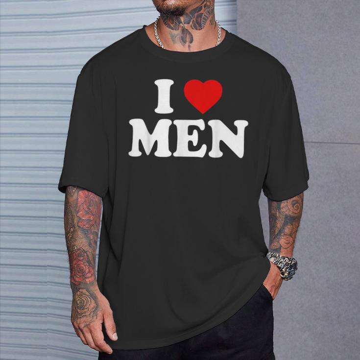I Love I Love Men Tシャツ 彼への贈り物