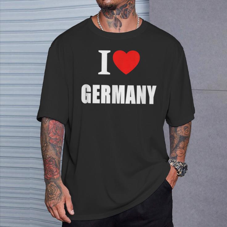 I Love Germany ドイツ サンシャイン ドイツ サマーホリデー Tシャツ 彼への贈り物