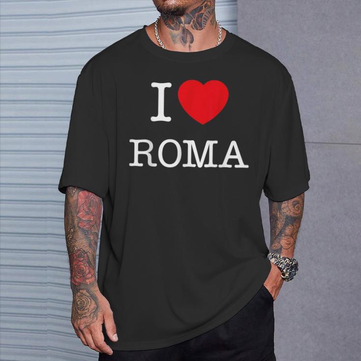 I Love Roma Graphic Novelty & Cool s Tシャツ 彼への贈り物