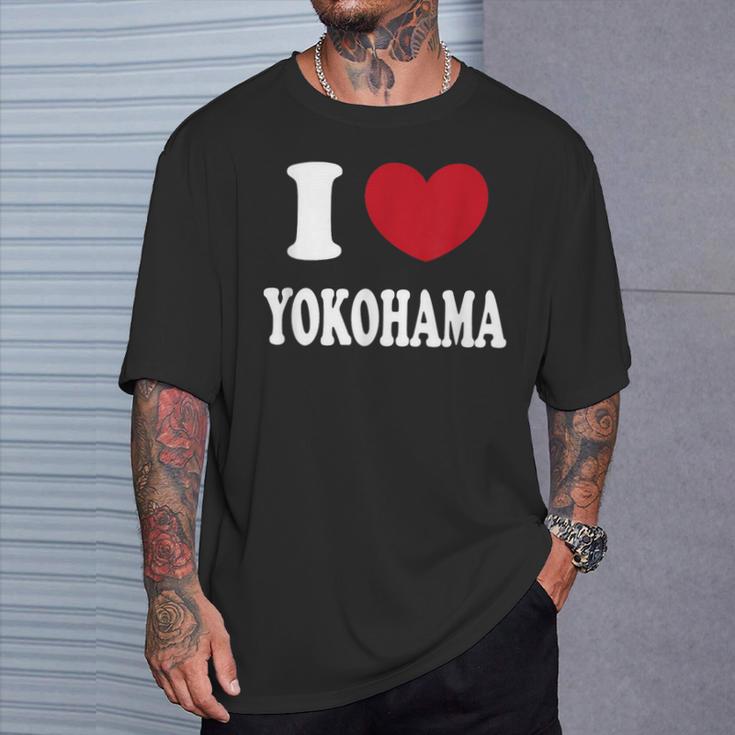 I Love Yokohama アイ・ラブ・ヨコハマ Tシャツ 彼への贈り物