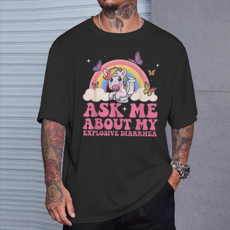 Lustiger Unangemessener Peinlicher Gag Meme Erwachsene Humor Frauen T-Shirt Geschenke für Ihn