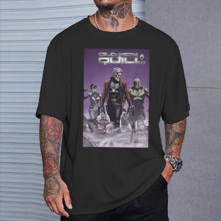 Marvel Comixology Old Man Quill Comic Book Cover T-Shirt Gifts for Him Marvel Comixology Old Man Quill Comic Book Cover T-Shirt Gifts for Him