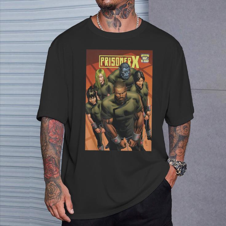 Marvel Comixology Prisoner X Comic Book Cover T-Shirt Gifts for Him