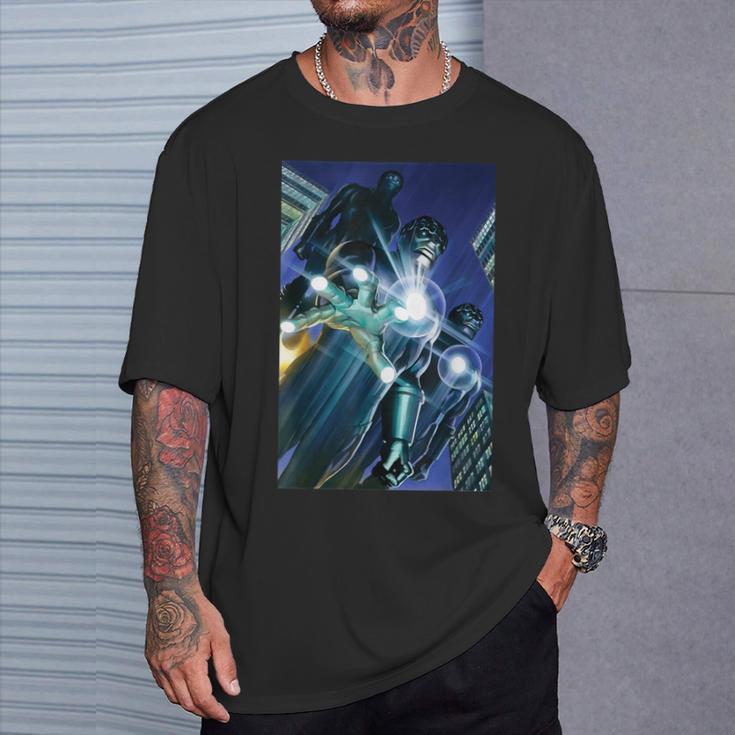 Marvel Comixology X-Men Sentinels Comic Book Cover T-Shirt Gifts for Him