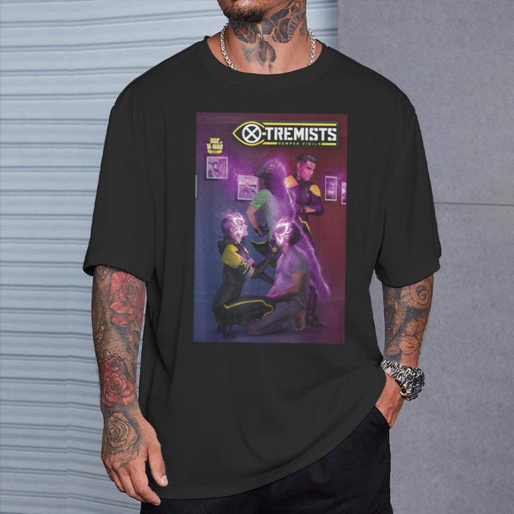 Marvel Comixology X-Tremists 2 Of 5 Comic Book Cover T-Shirt Gifts for Him