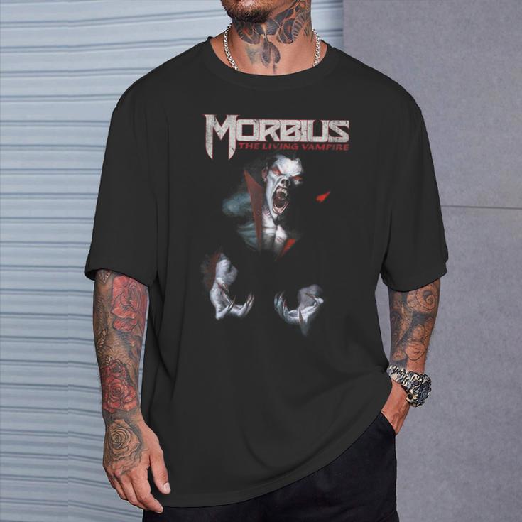 Marvel Morbius The Living Vampire 1 Comic Book Cover T-Shirt Gifts for Him