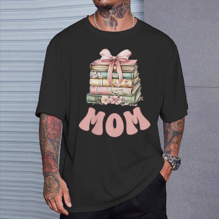 Mom Book First Chapter Birthday Family Matching Party T-Shirt Gifts for Him Mom Book First Chapter Birthday Family Matching Party T-Shirt Gifts for Him