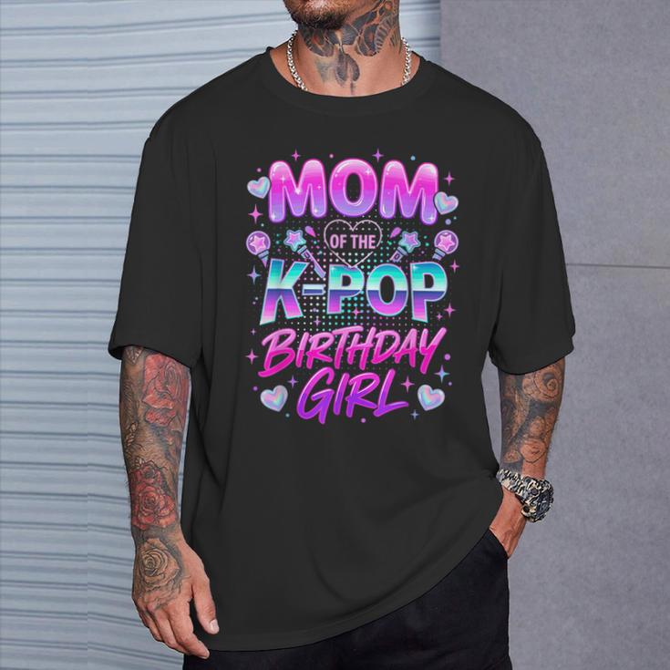 Mom Of The K-Pop Birthday Girls Korean Music Lovers T-Shirt Gifts for Him