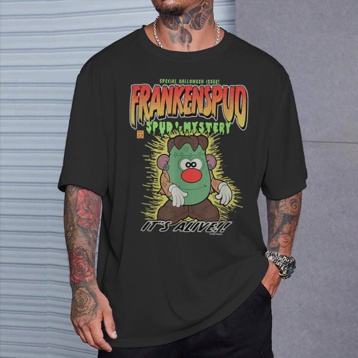 Mr Potato Head Halloween Frankenspud Retro Comic Book Cover T-Shirt Gifts for Him Mr Potato Head Halloween Frankenspud Retro Comic Book Cover T-Shirt Gifts for Him