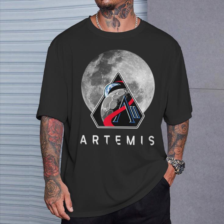 Nasa アルテミスiiミッション月 Tシャツ 彼への贈り物