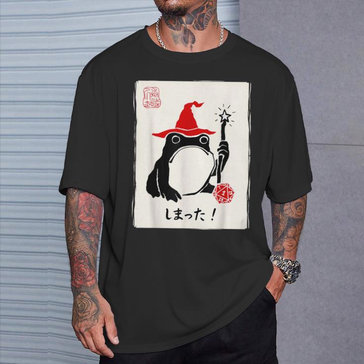 Nat 1 Dnd ボードゲーム メンズ レディース キッズ 面白い 日本のカエル Tシャツ 彼への贈り物