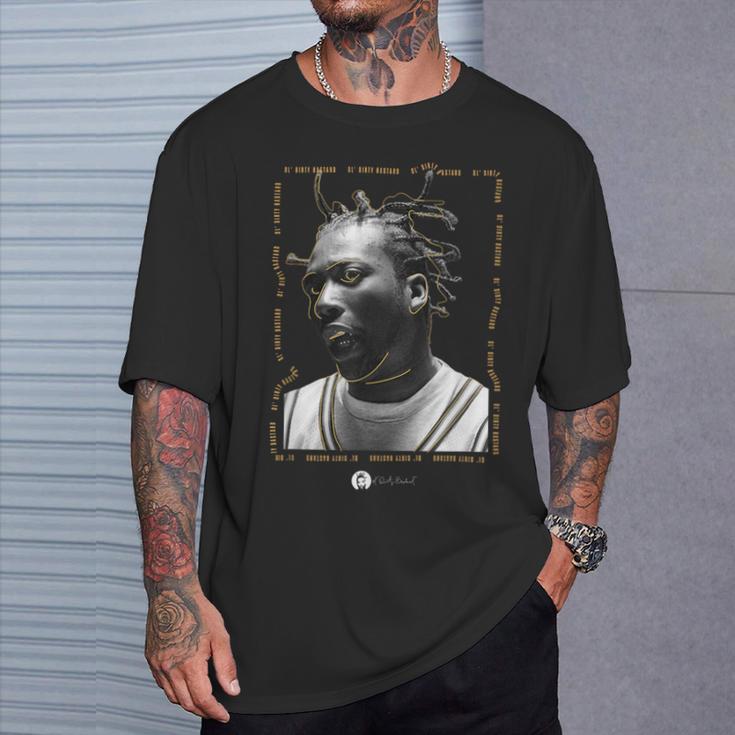 Odb オールド・ダーティ・バスタード・ポートレートウータン・クラン Nyc Papl1389 Tシャツ 彼への贈り物