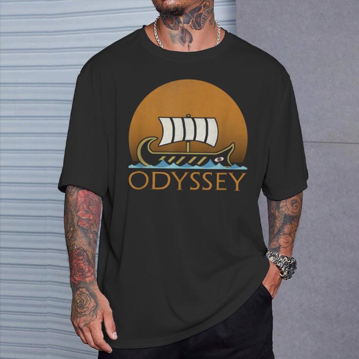 Odisea De Homero Antigua Grecia Camiseta unisex Regalos para él