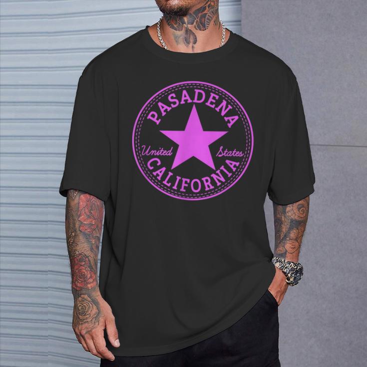 Pasadena カリフォルニア ロサンゼルス アメリカのお土産 Tシャツ 彼への贈り物