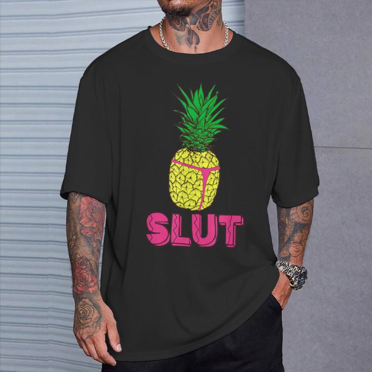 Pineapplelut Tバック Tシャツ 彼への贈り物