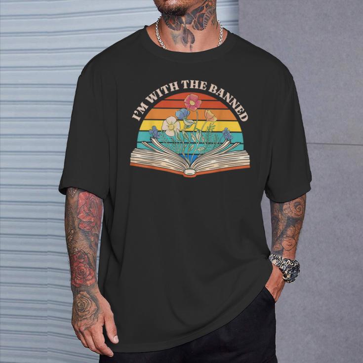 I Read Banned Books I'm With The Banned T-Shirt Gifts for Him I Read Banned Books I'm With The Banned T-Shirt Gifts for Him