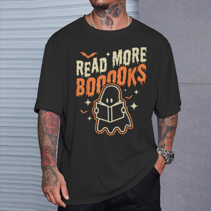 Read More Books Halloween Cute Ghost Boo Librarian Teacher For Men Women Kids T-Shirt Gifts for Him Read More Books Halloween Cute Ghost Boo Librarian Teacher For Men Women Kids T-Shirt Gifts for Him
