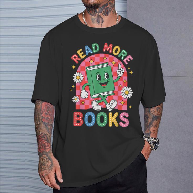 Read More Books T-Shirt Gifts for Him