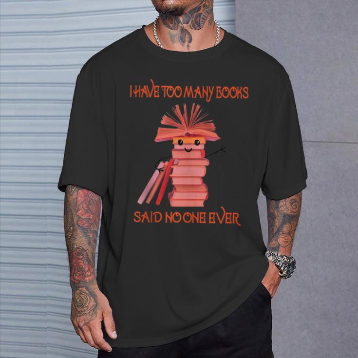 Readers Love Books Book Lovers T-Shirt Gifts for Him
