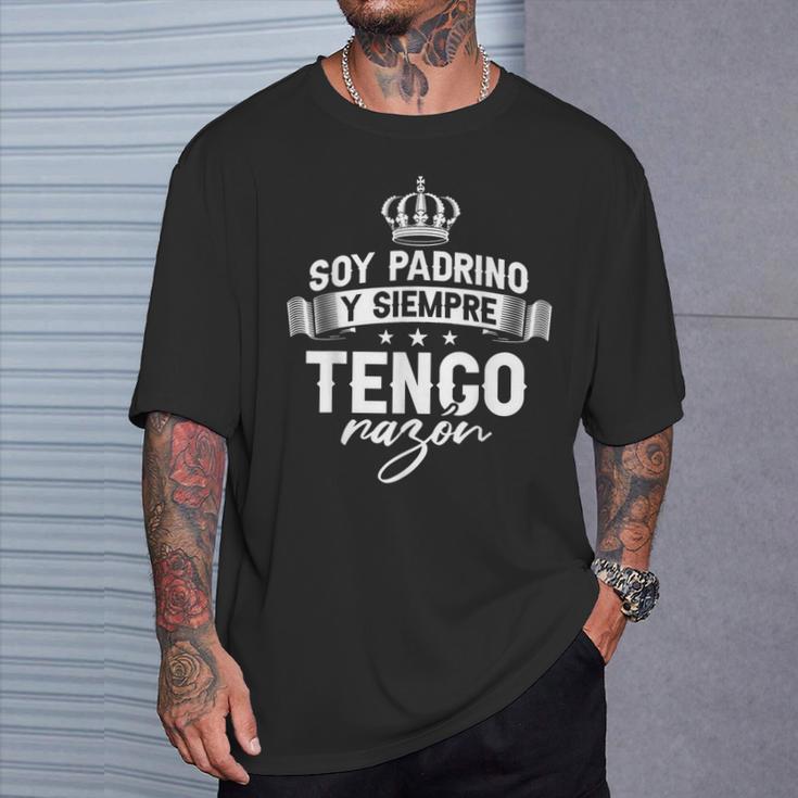 Regalo Padrino Ahijado Anuncio Embarazadas Camiseta unisex Regalos para él